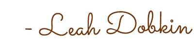 Leah's Signature